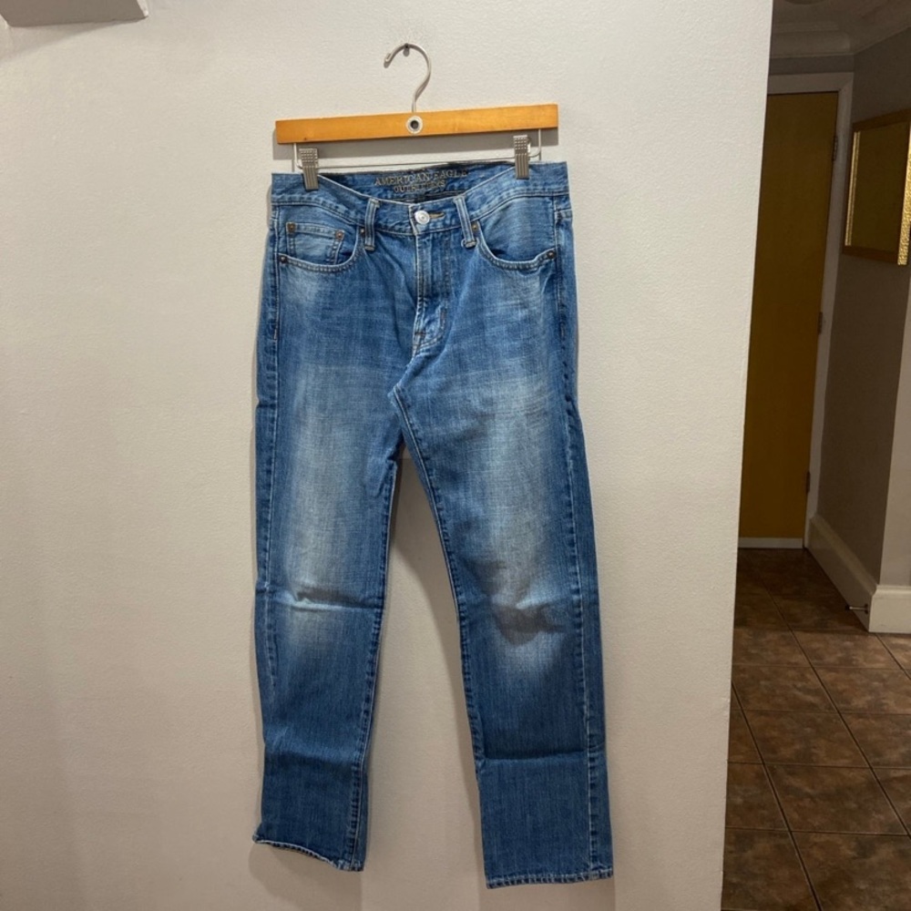 Slim Straight Med-wash Jeans (29x32)